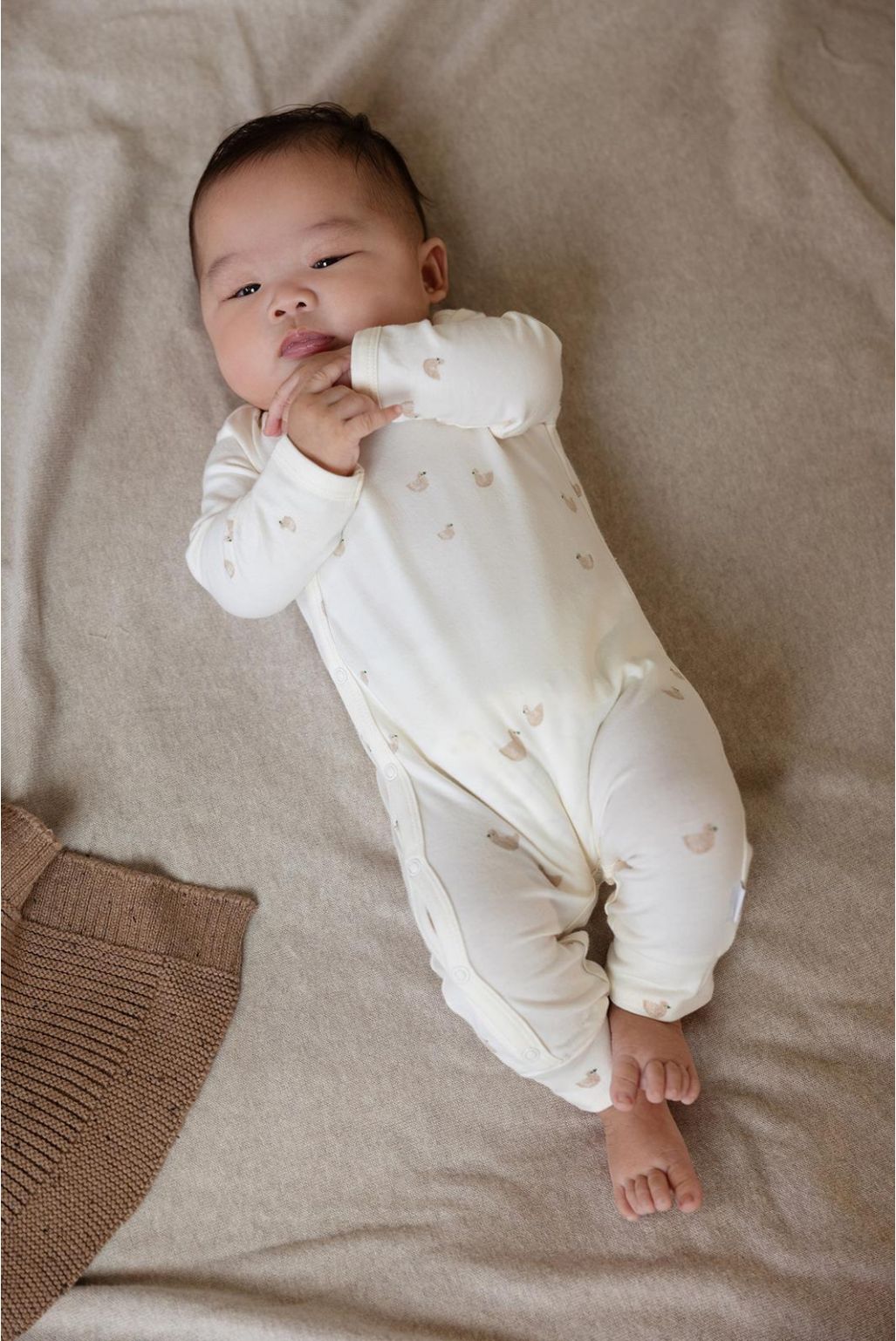 Noppies Baby Grenouillère Nolan - Animals pattern Off white