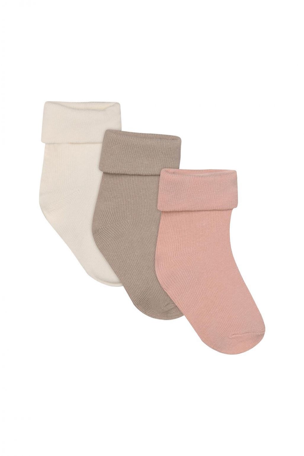 Noppies Baby Sokken (3 paar) Unisex Socks 3-pack - Rose Smoke