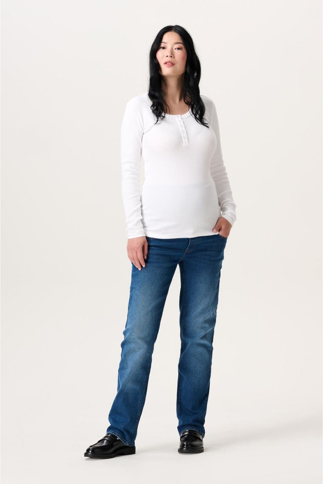 Noppies Maternity Straight jeans - Light Blue Denim