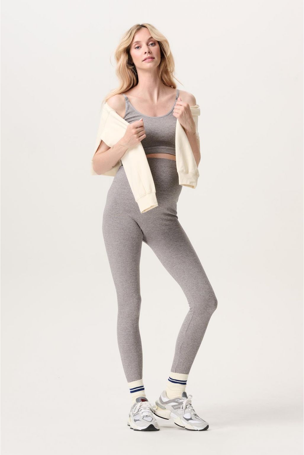 Noppies Maternity Legging - Grey Melange