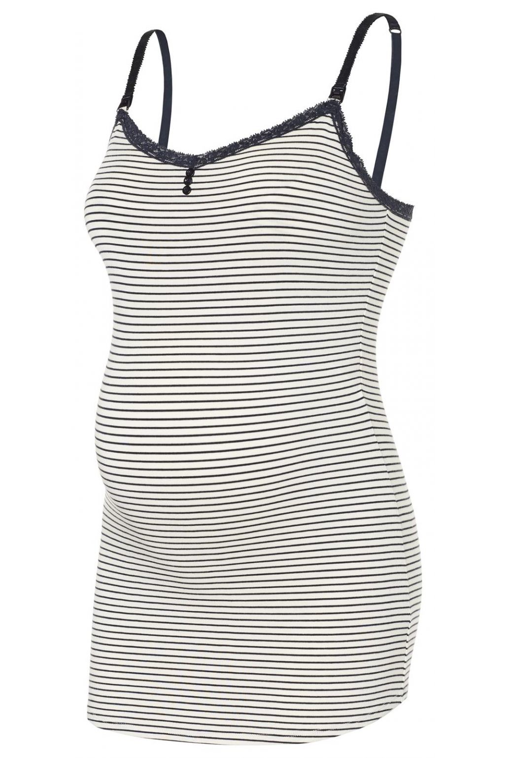 Noppies Pyjamatop met voedingsfunctie Elza - Dark Blue