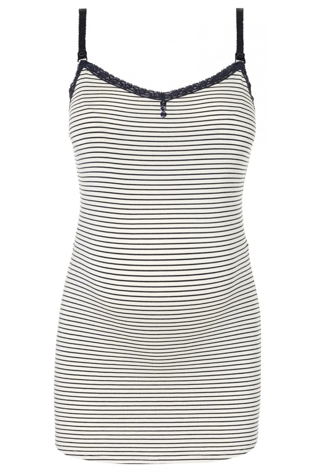 Noppies Pyjamatop met voedingsfunctie Elza - Dark Blue