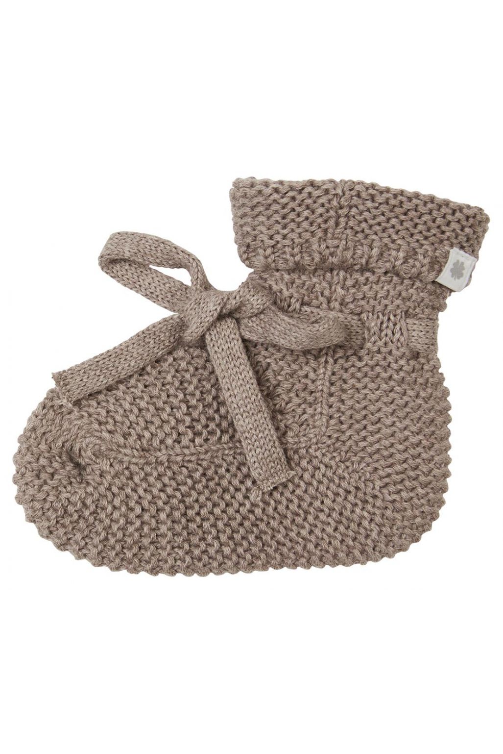 Noppies Baby Slofjes Nelson - Taupe Melange