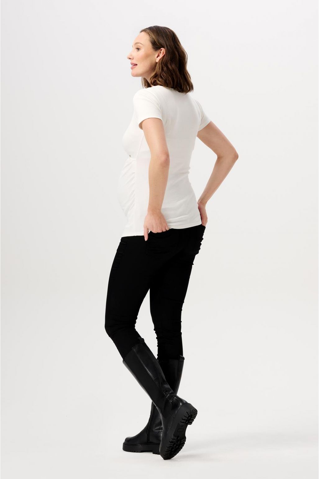 Noppies Voedings t-shirt Sanson - Cream