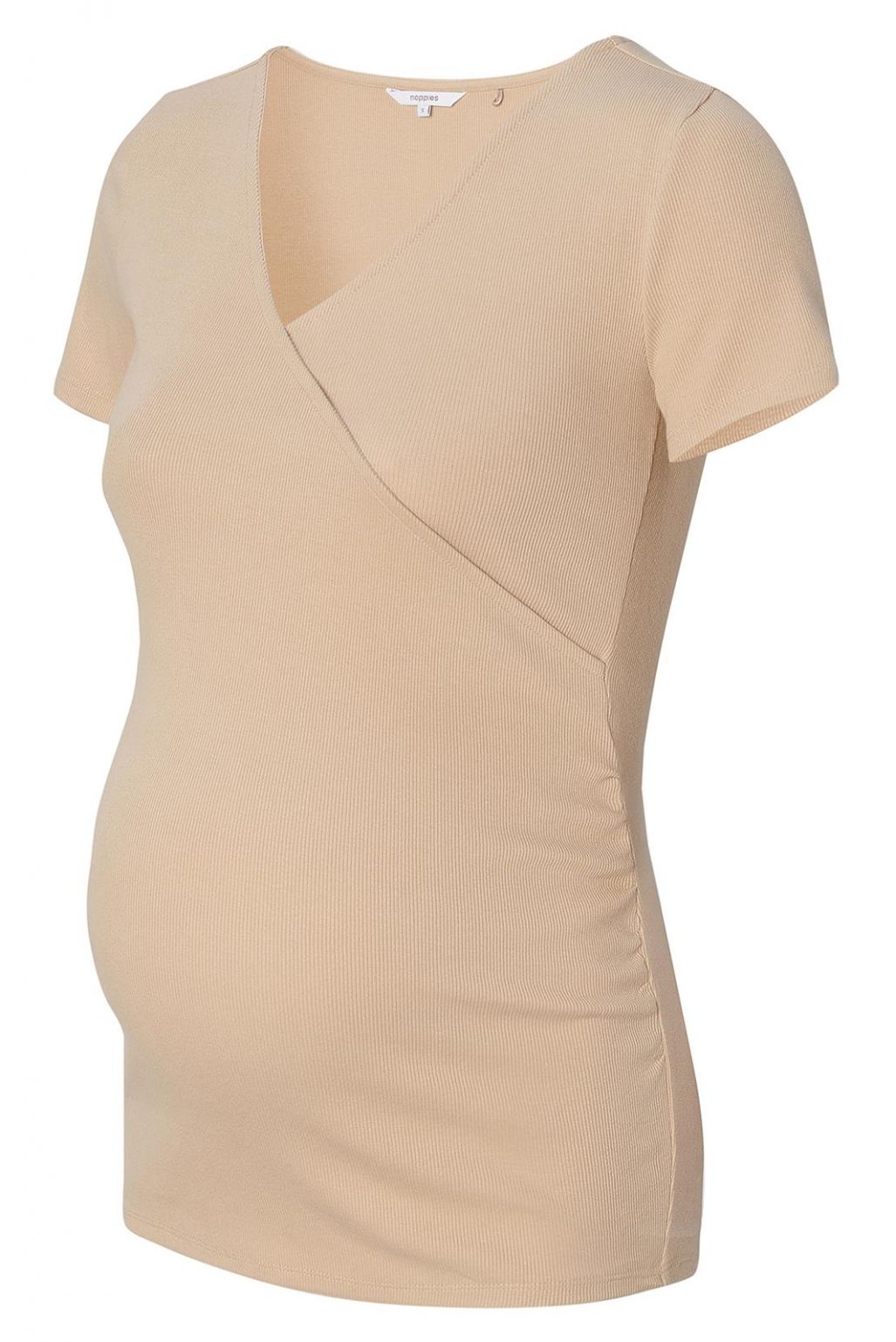 Noppies Voedings t-shirt Sanson - White Pepper