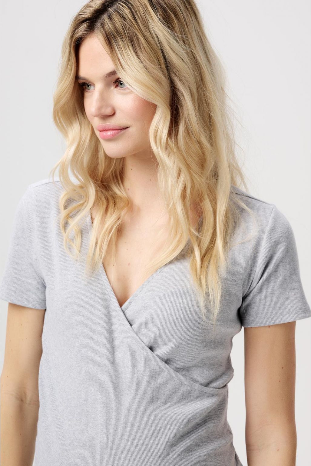 Noppies Still t-shirt Sanson - Grey Melange