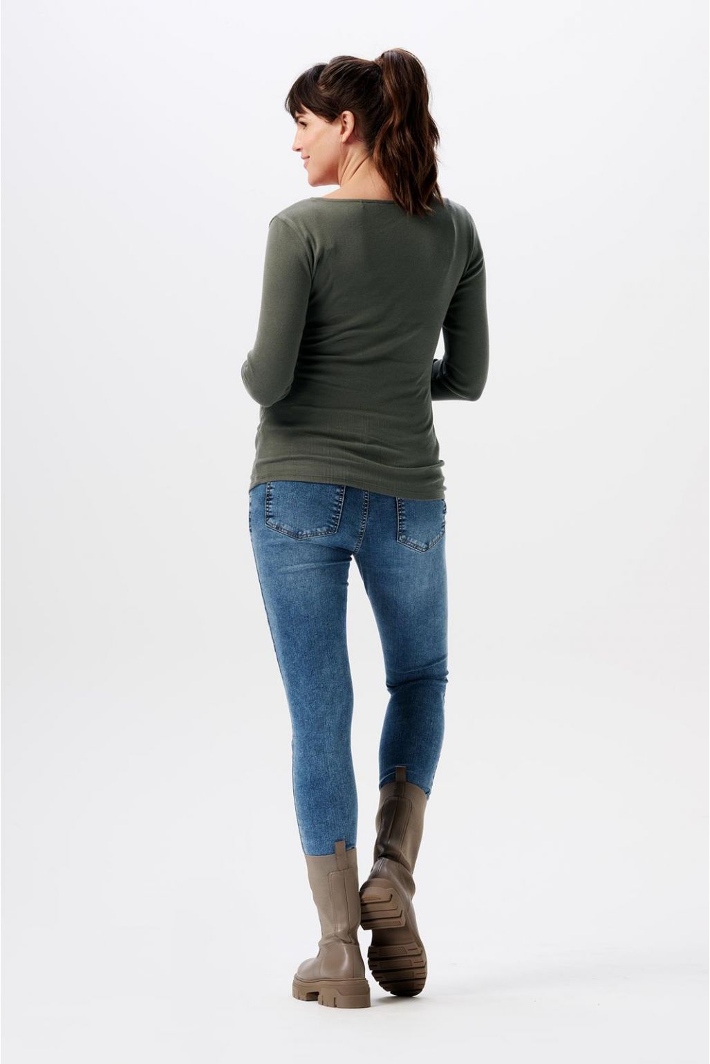 Noppies Still-Shirt Sara - Olive