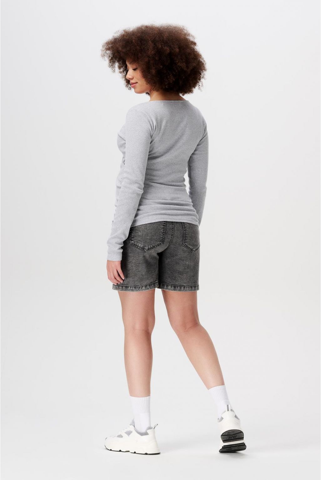 Noppies Nursing shirt Sara - Grey Melange