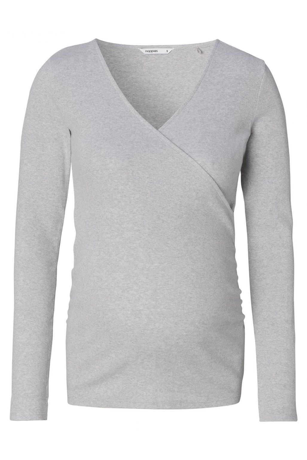 Noppies Nursing shirt Sara - Grey Melange