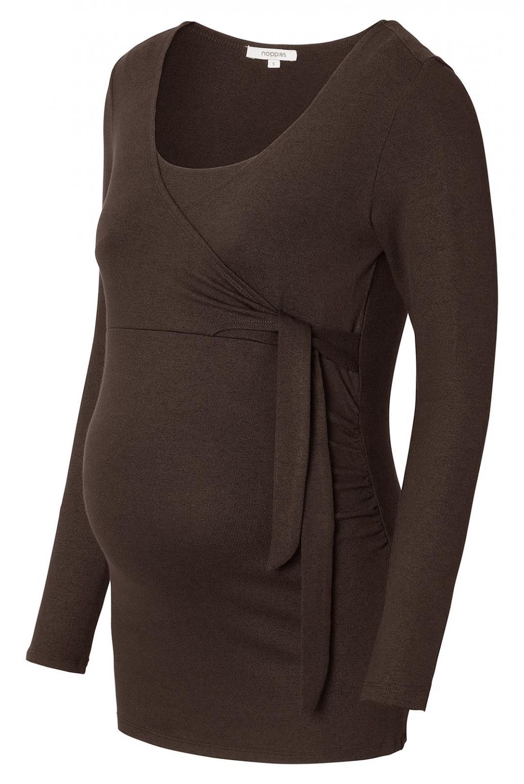 Noppies T-shirt d'allaitement Elin - Coffee Bean