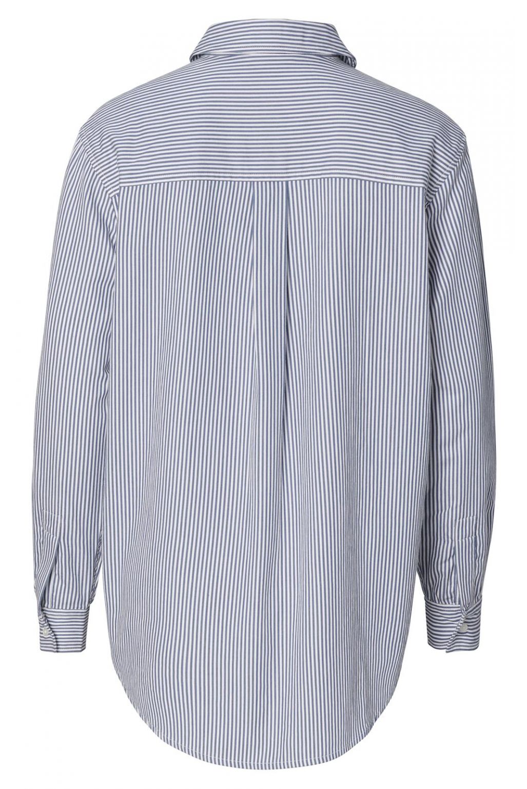 Noppies Bluse Arles - Gris blue Stripe