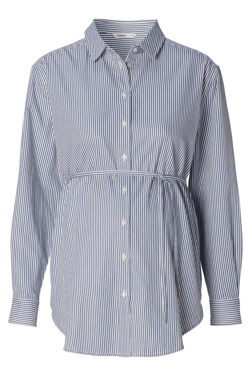 Noppies Bluse Arles - Gris blue Stripe