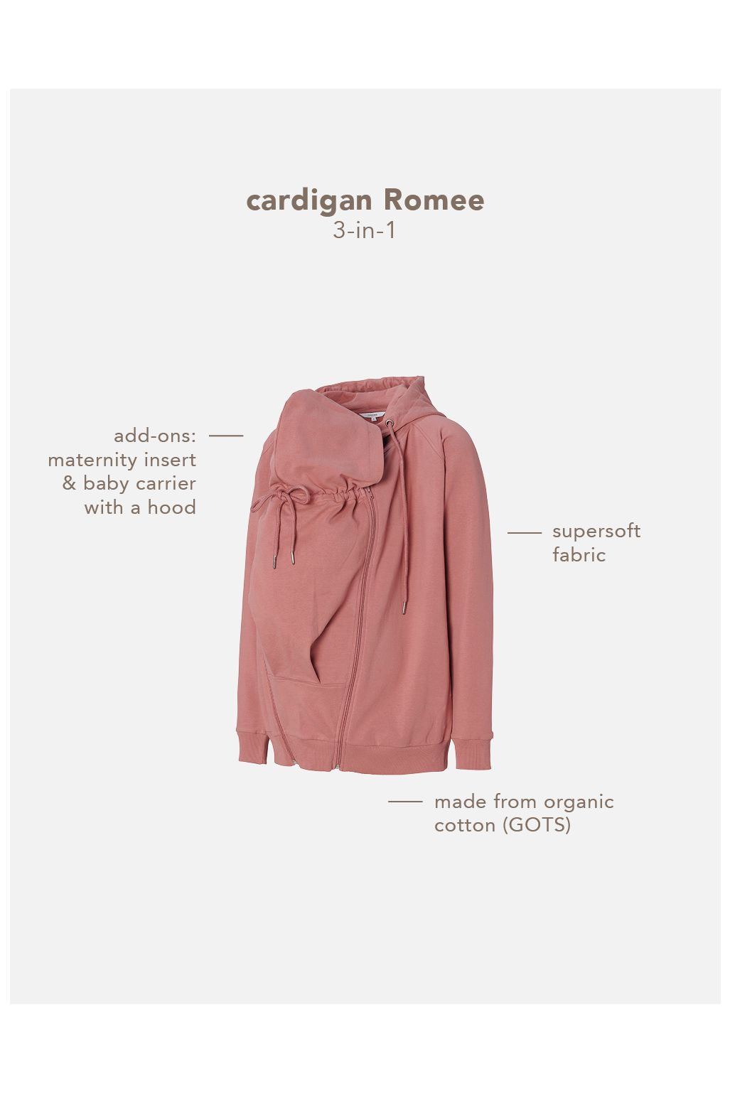 Noppies Vest Romee - Burlwood