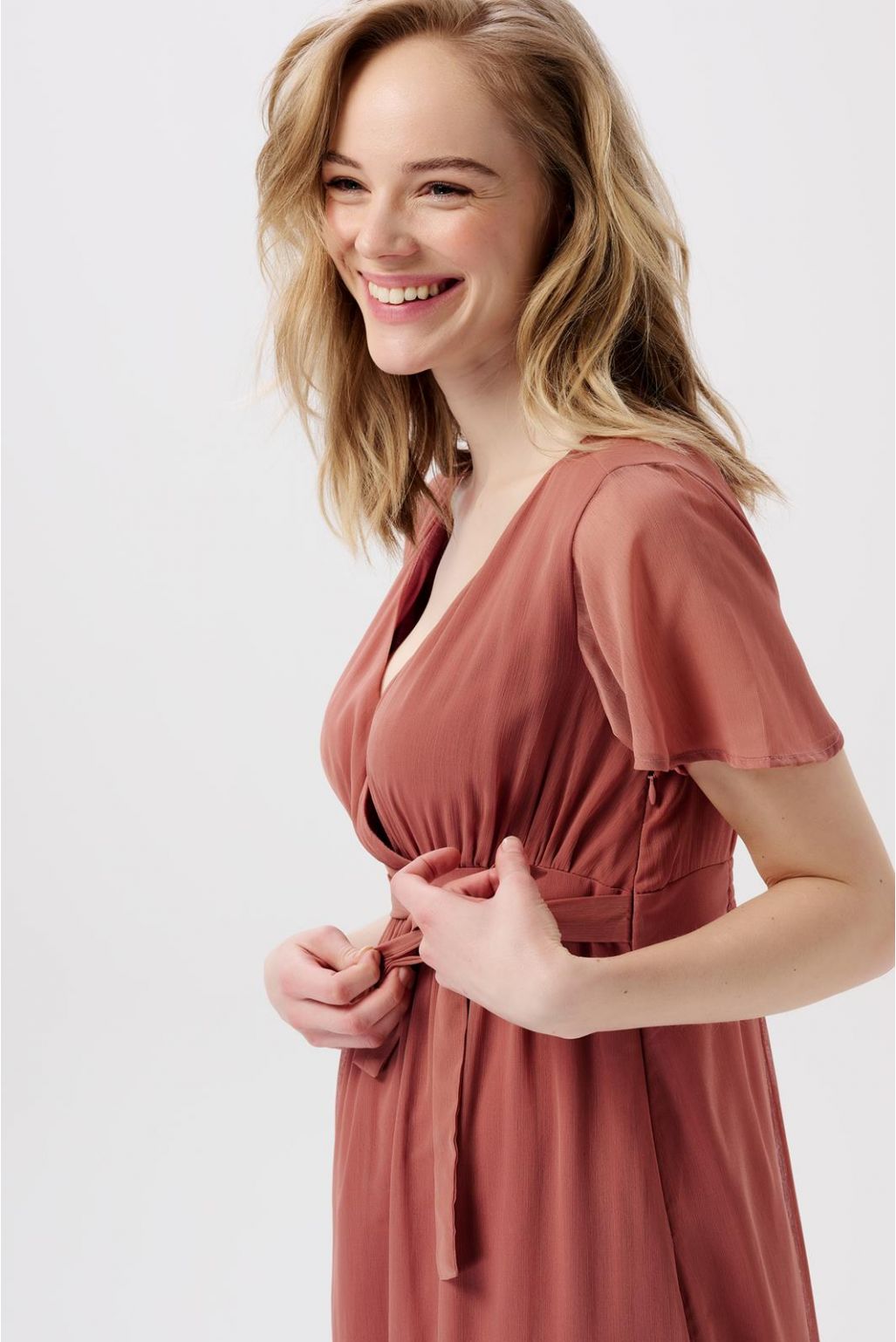 Noppies Kleid Amelie - Burlwood