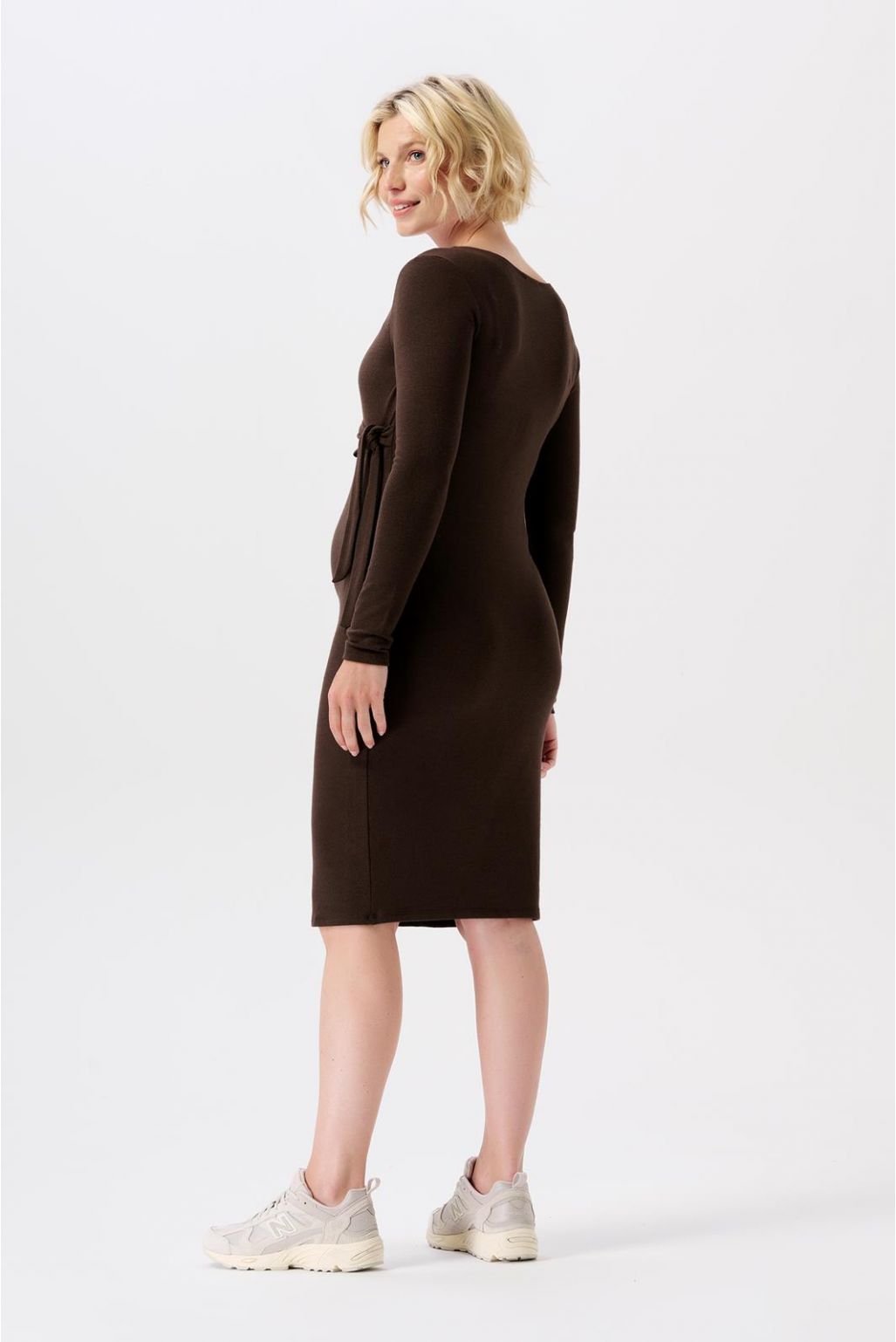 Noppies Robe d'allaitement Asa - Coffee Bean