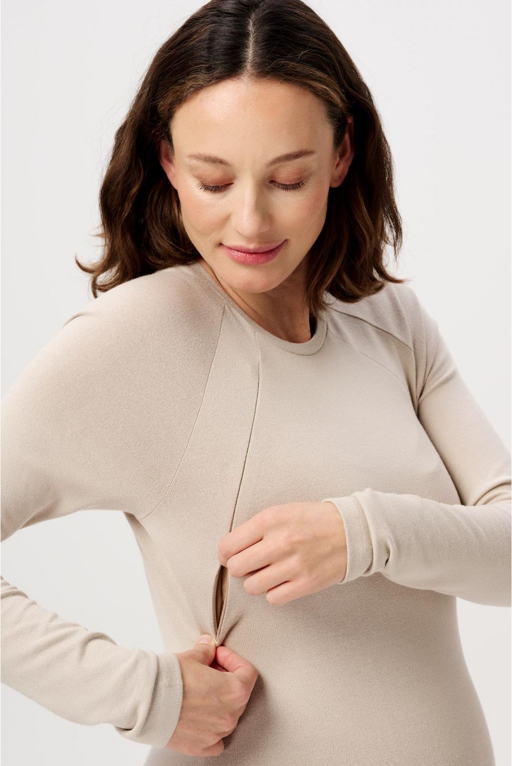 Noppies Robe d'allaitement Zane - Light Sand