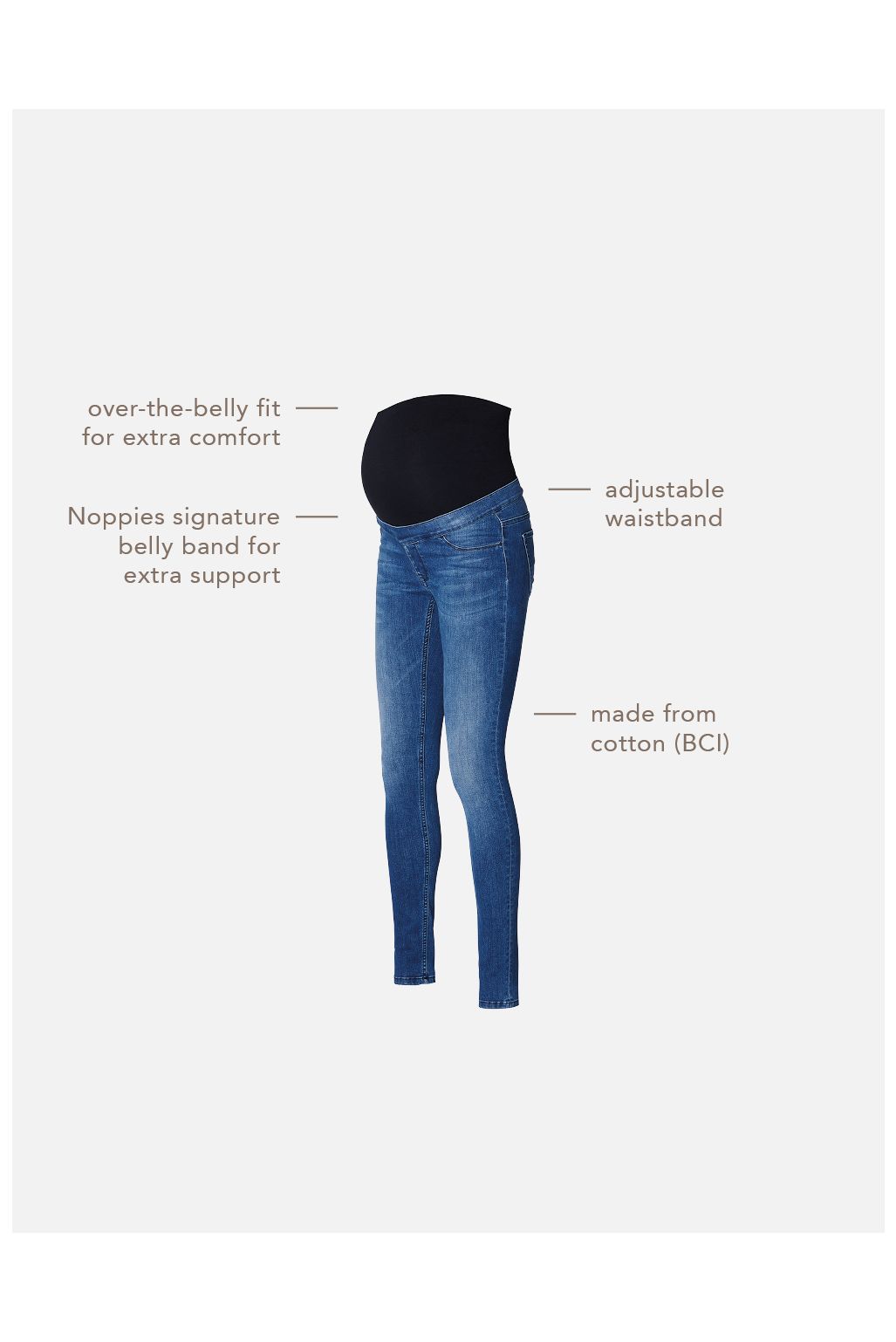 Noppies Jeggings Ella - Authentic Blue