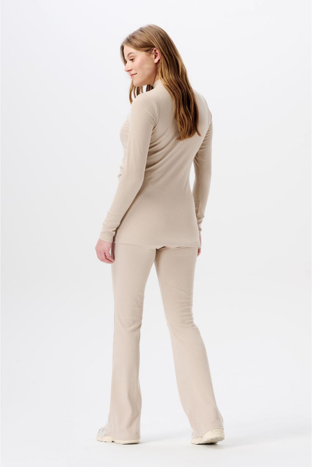 Noppies Casual broek flared Heja - Light Sand