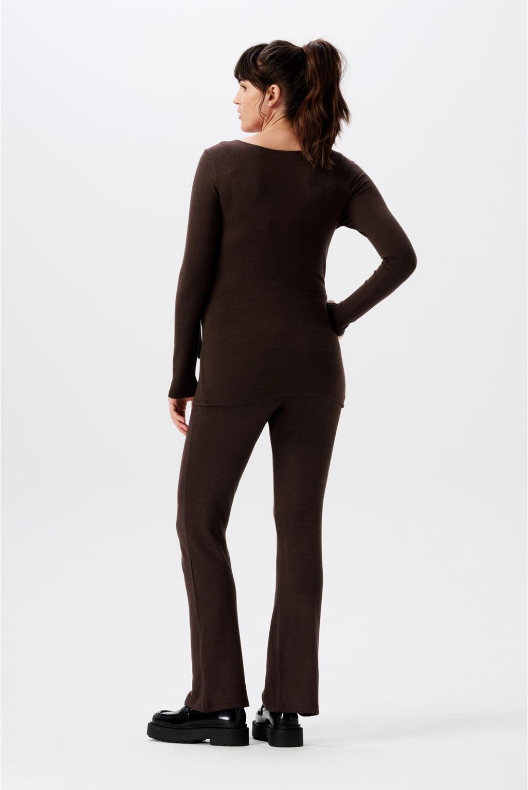 Noppies Casual Hose flared Luci - Coffee Bean