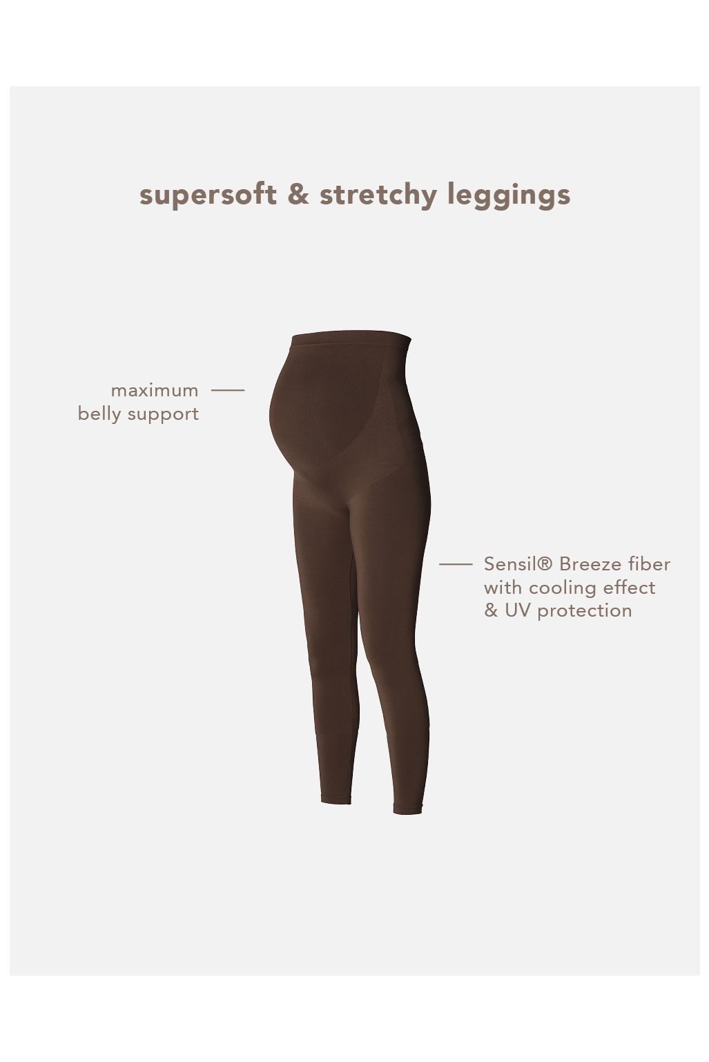 Noppies Legging Cara - Coffee Bean