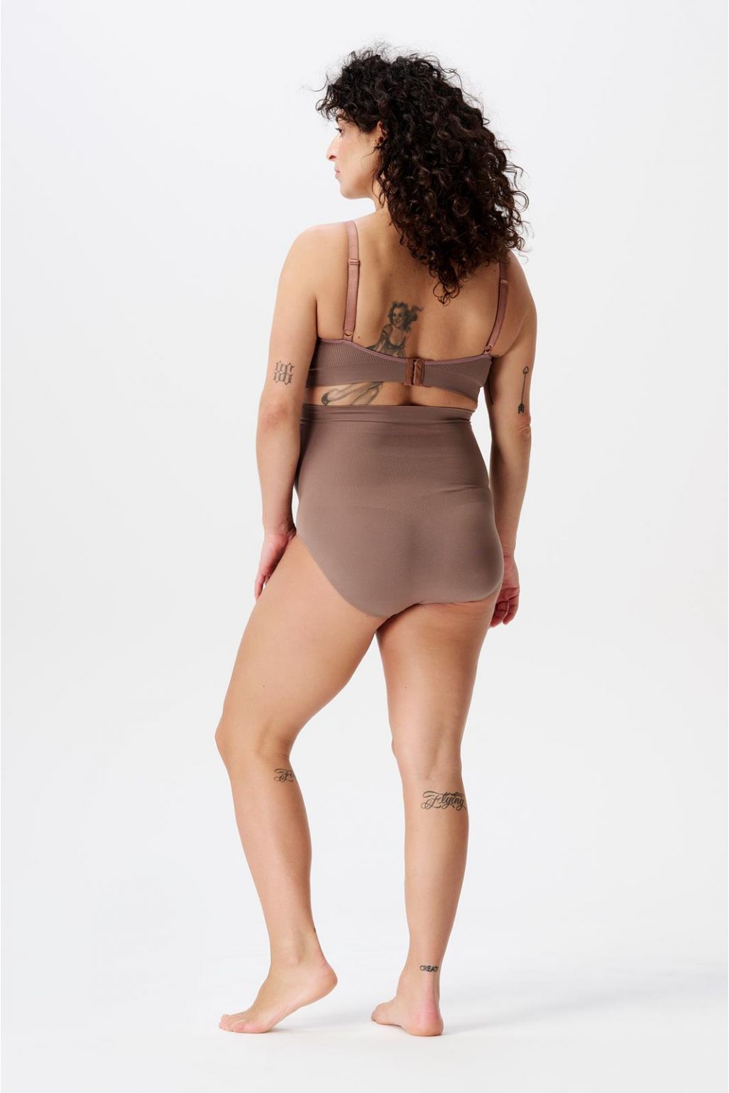 Noppies Nahtloser Slip Nisa Sensil® Breeze - Deep Taupe