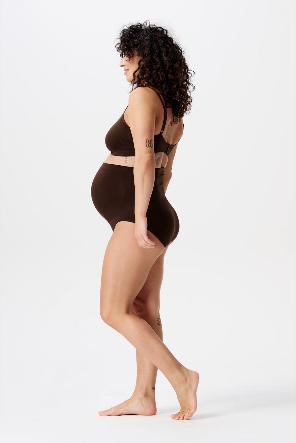 Noppies Nahtloser Slip Nisa Sensil® Breeze - Coffee Bean