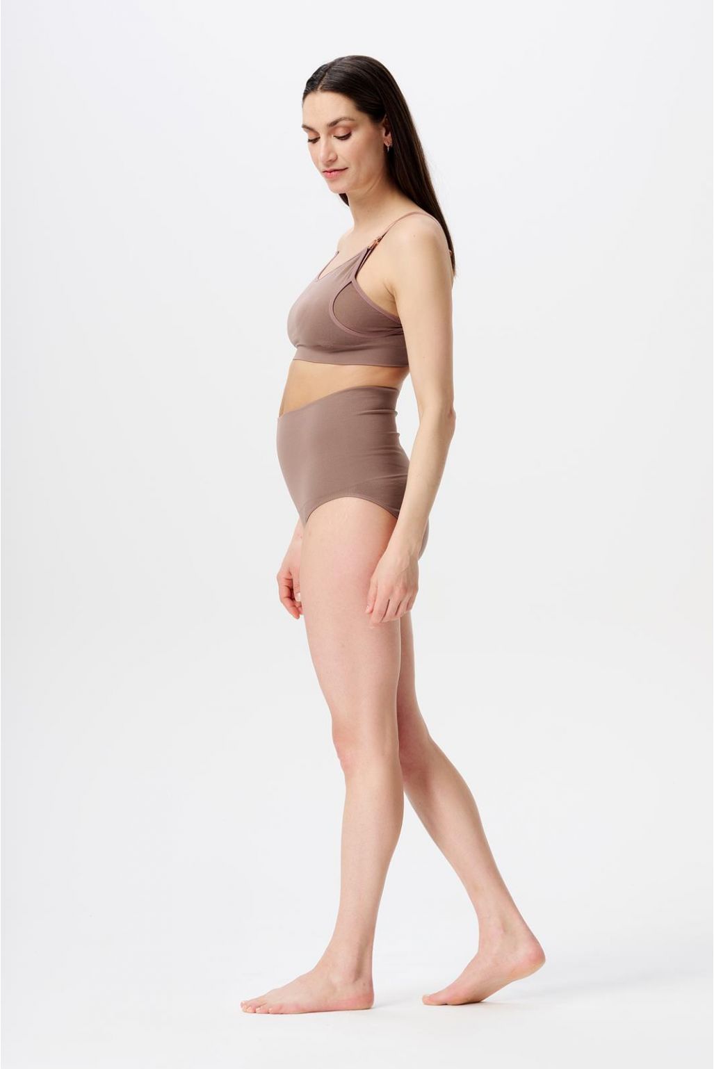 Noppies Slip sans couture Lee post partum Sensil Breeze - Deep Taupe