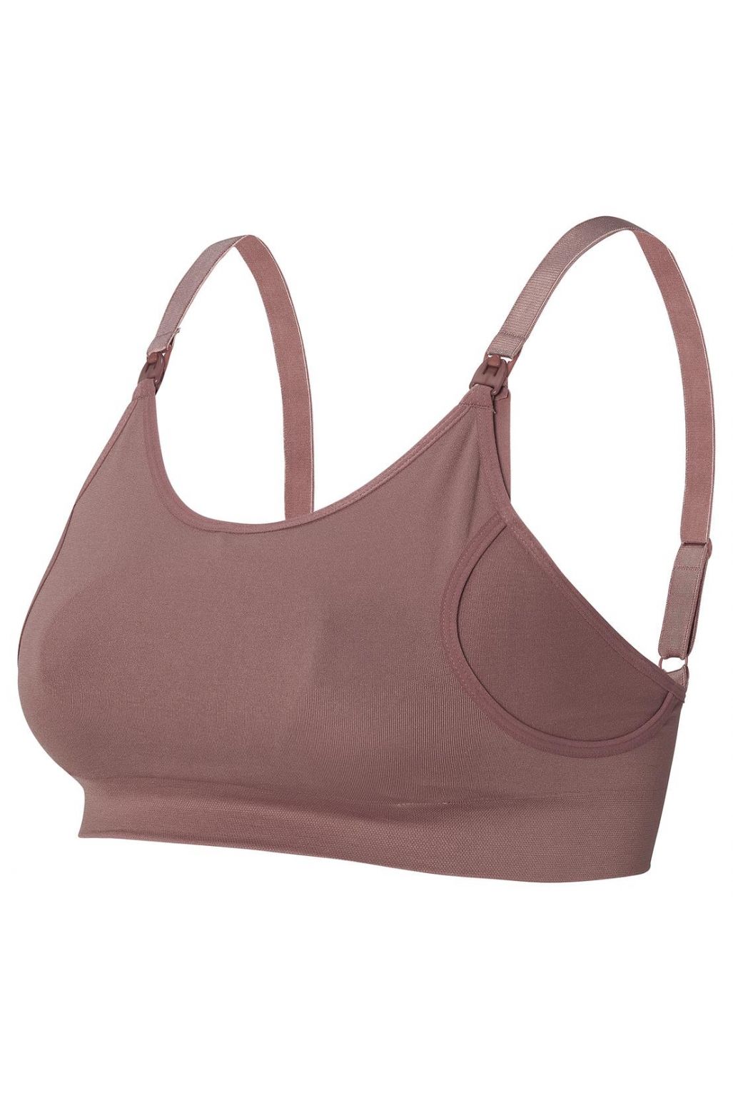 Noppies Nursing bra seamless pumping Mae Sensil® Breeze - Deep Taupe