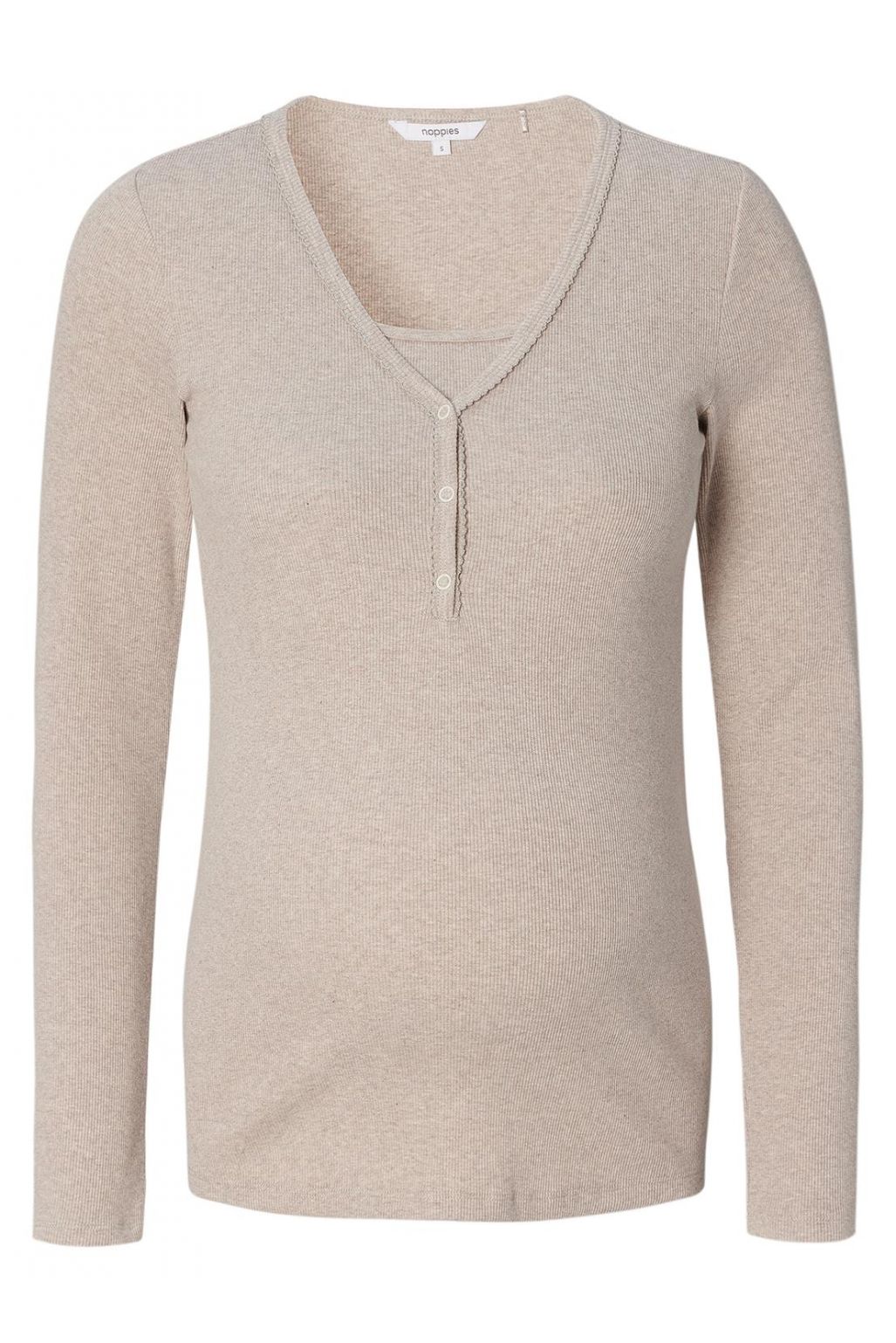 Noppies Still-Schlaftop Amala - Taupe Melange