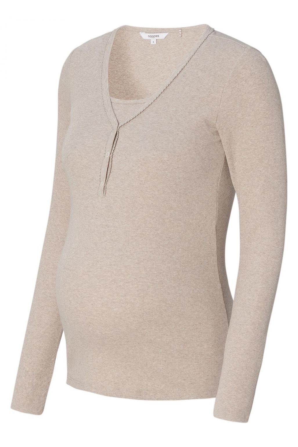Noppies Still-Schlaftop Amala - Taupe Melange