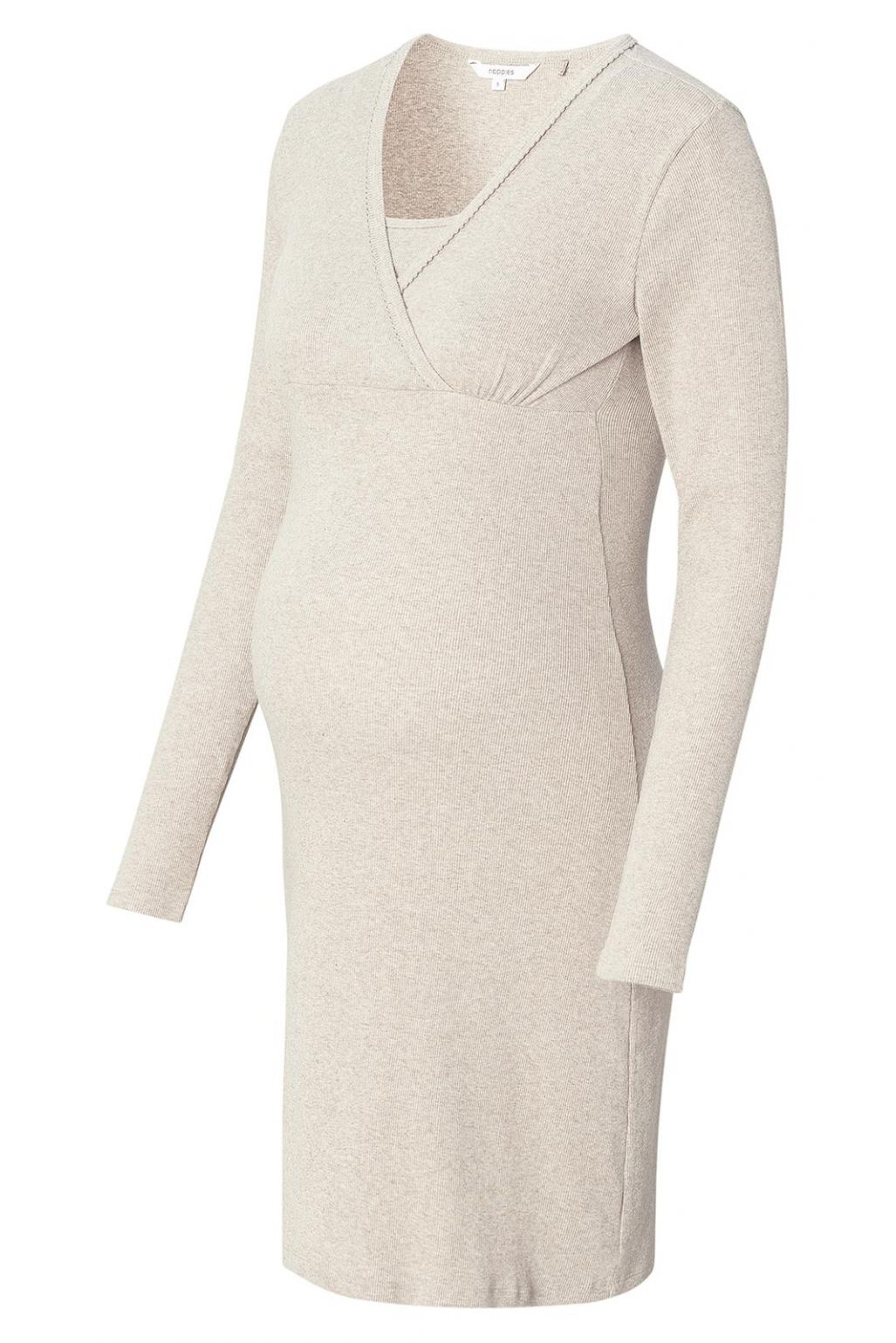 Noppies Nursing nightdress Alisa - Oatmeal