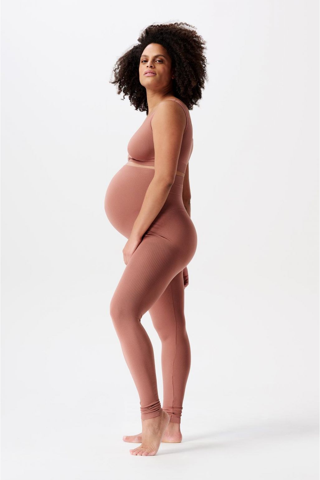 Noppies Umstandsleggings Reva - Burlwood