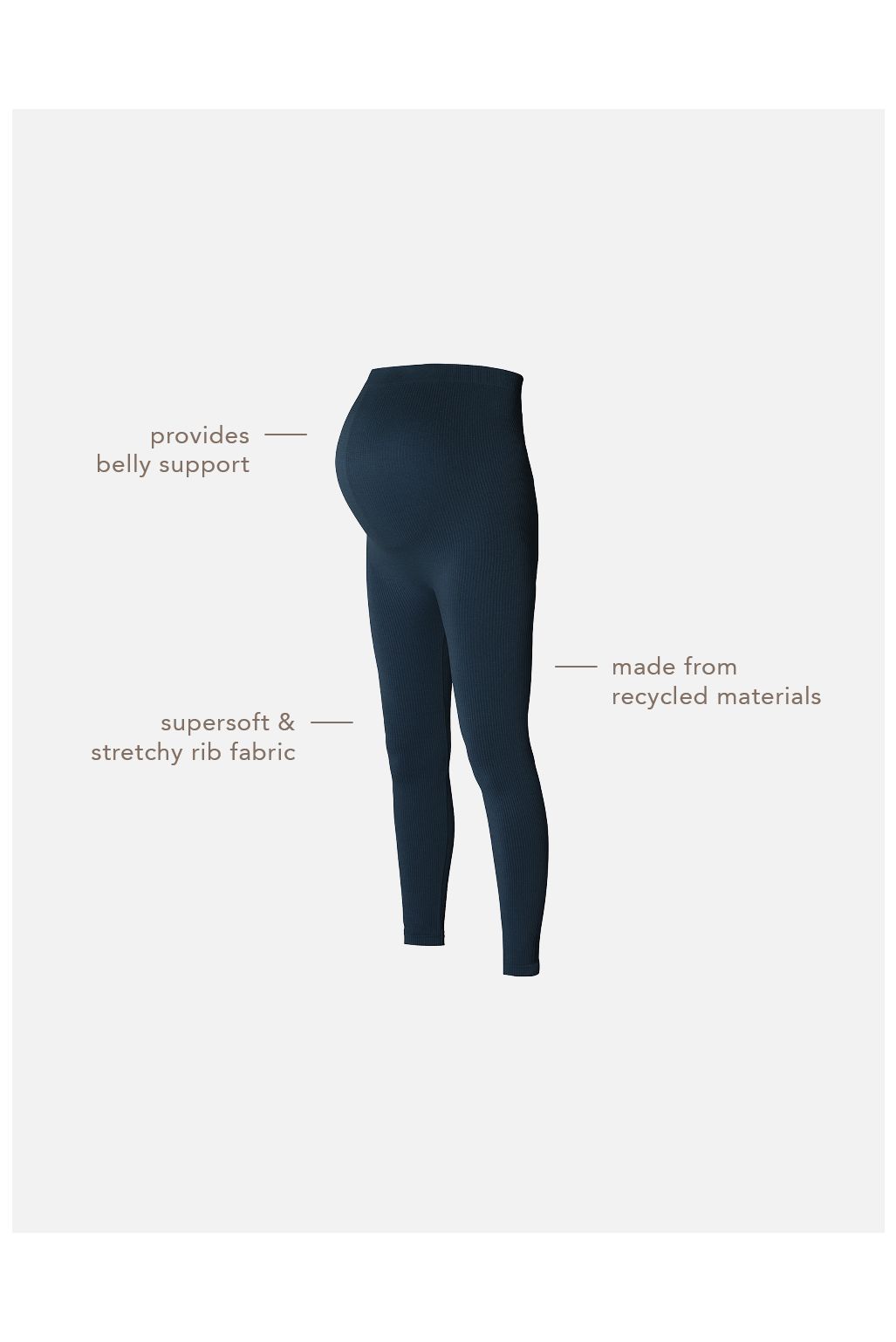 Noppies Umstandsleggings Reva - Night