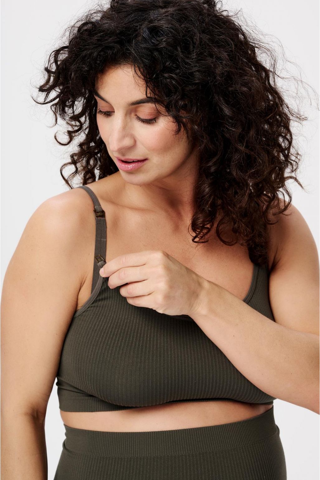 Noppies Soutien-gorge allaitement non-préformé Mira - Olive