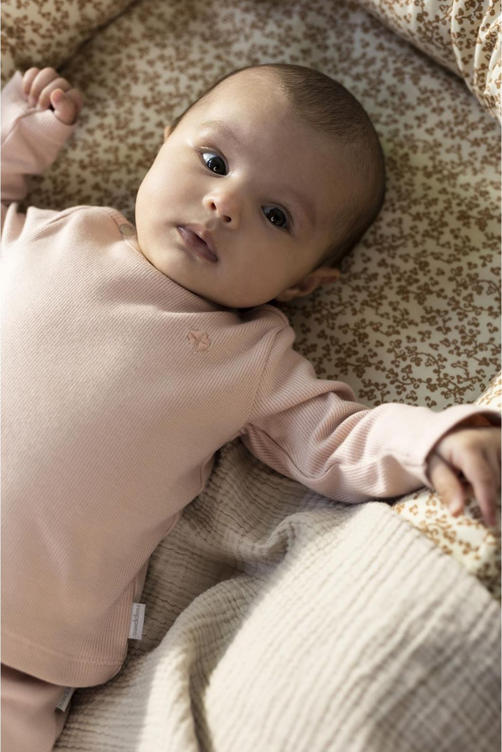 Noppies Baby Longsleeve Natal - Rose Smoke