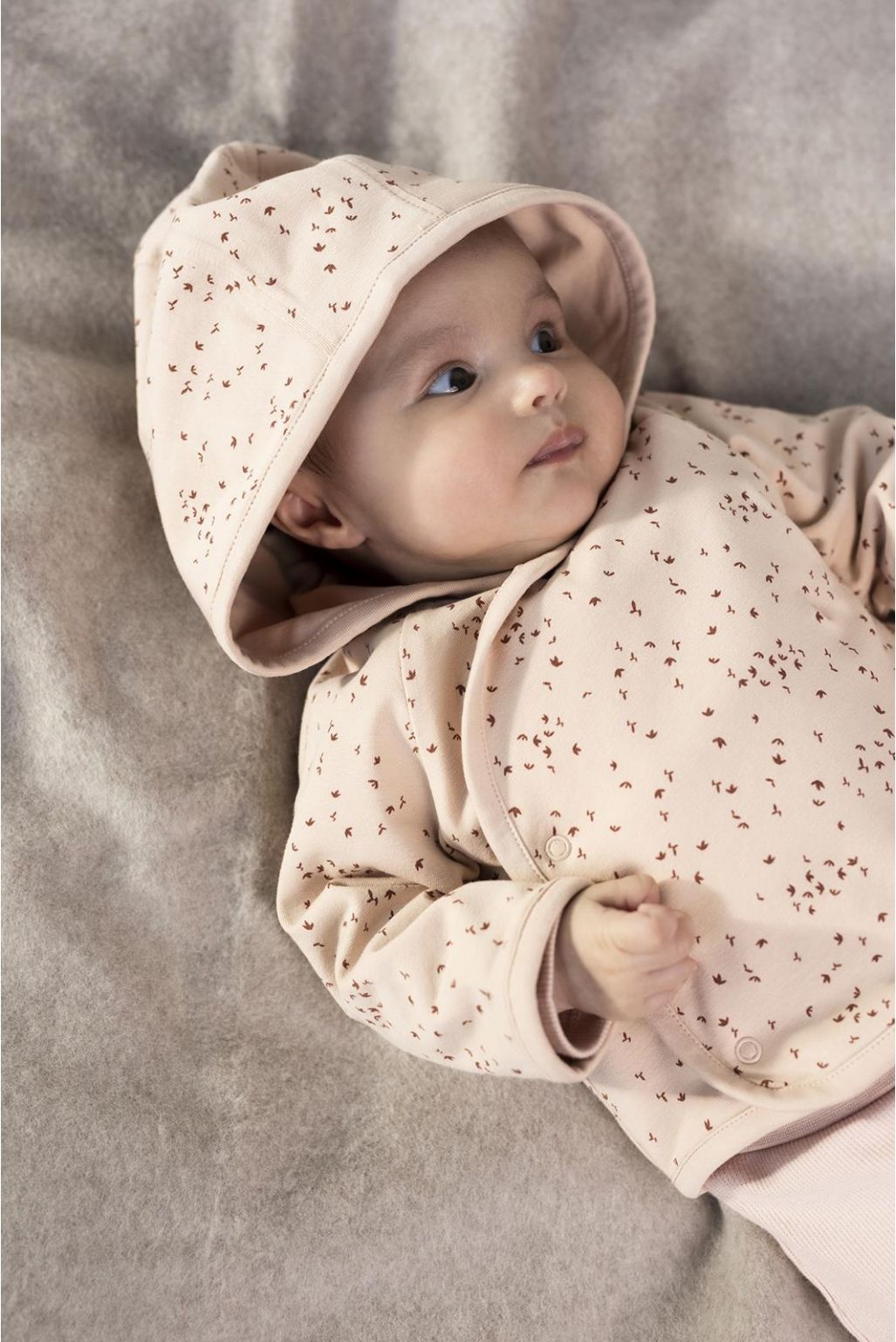 Noppies Baby Veste Naper - Reversible - Rose Smoke