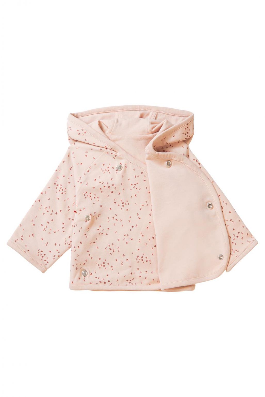 Noppies Baby Veste Naper - Reversible - Rose Smoke