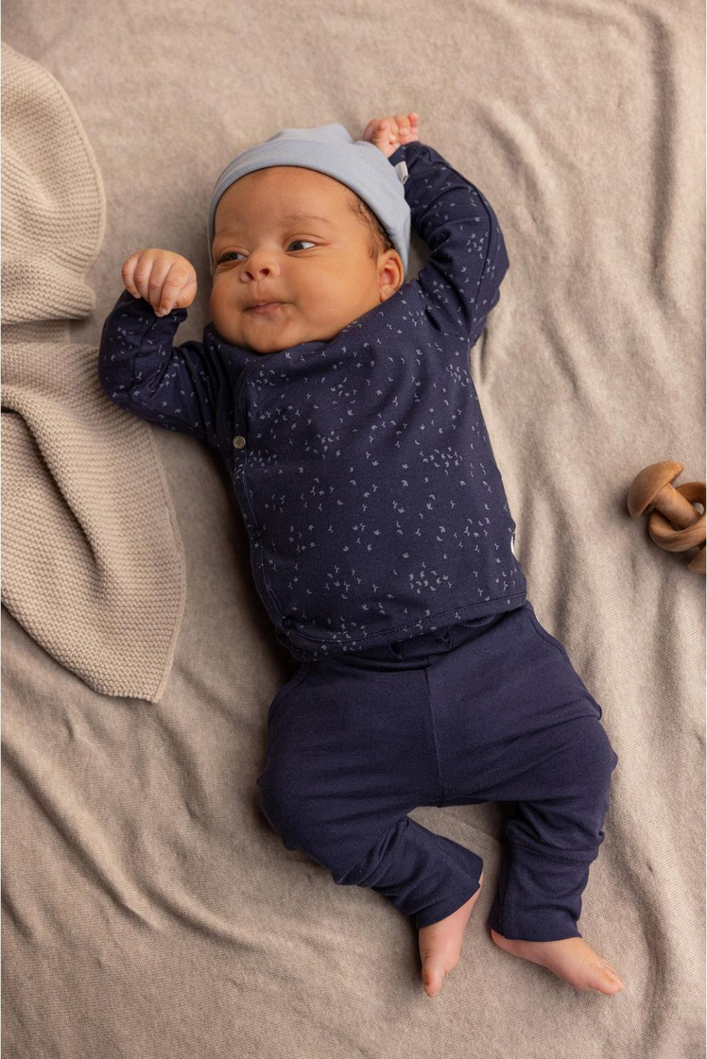 Noppies Baby Broek Naupli - Black Iris