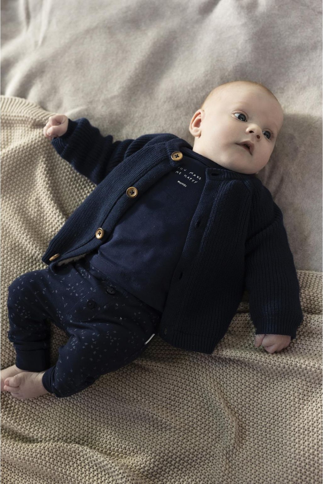 Noppies Baby Hose Nicea - Black Iris