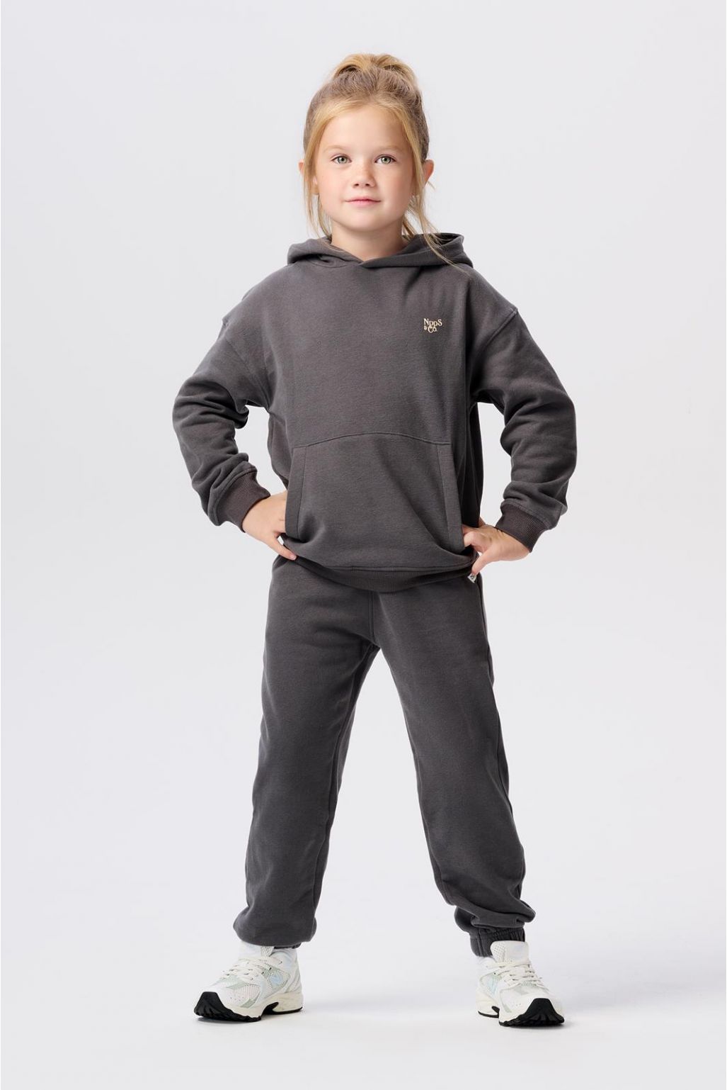 Noppies Kids Sweater Nanded - Forged Iron