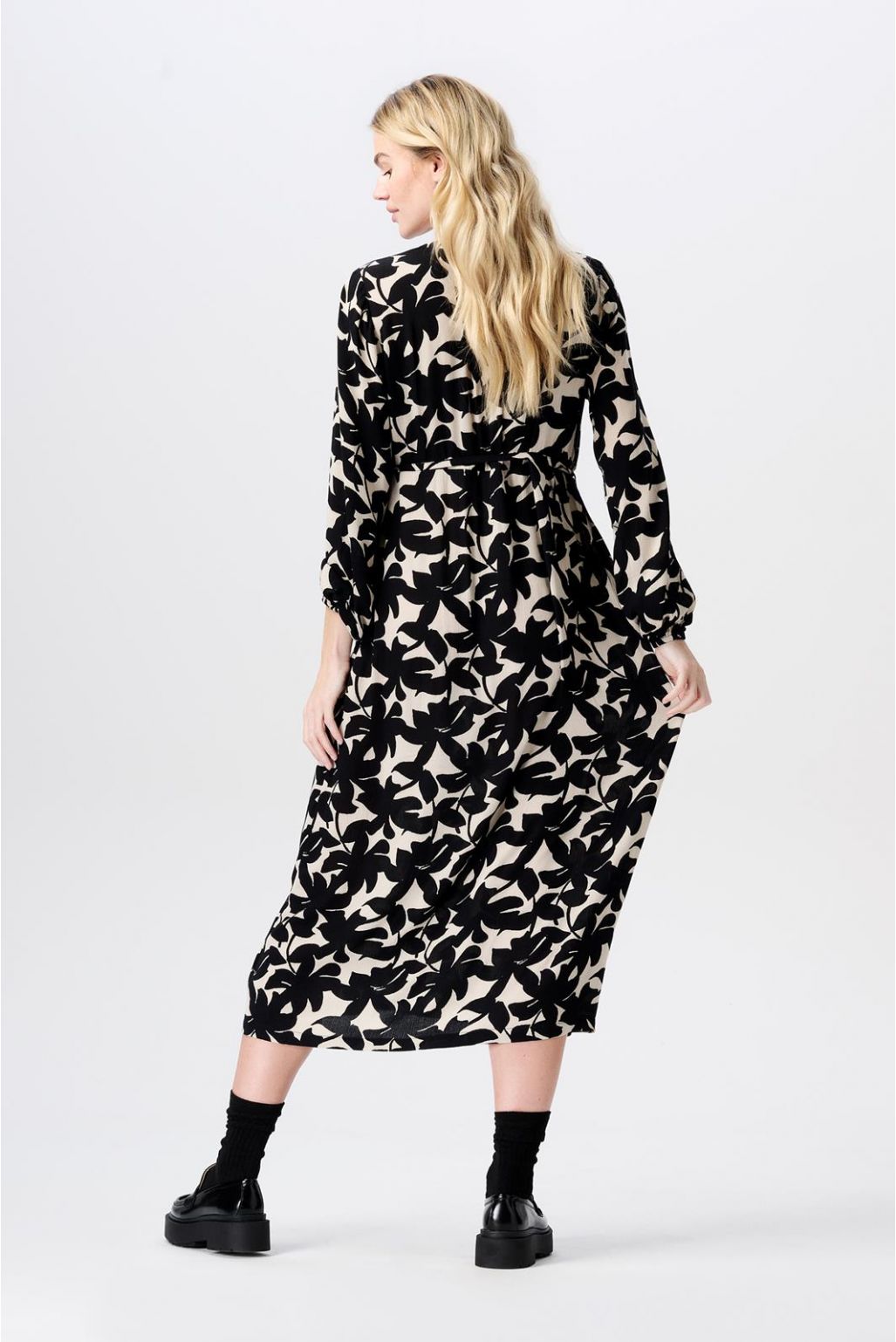 Noppies Jurk met voedingsfunctie Isaya - Black