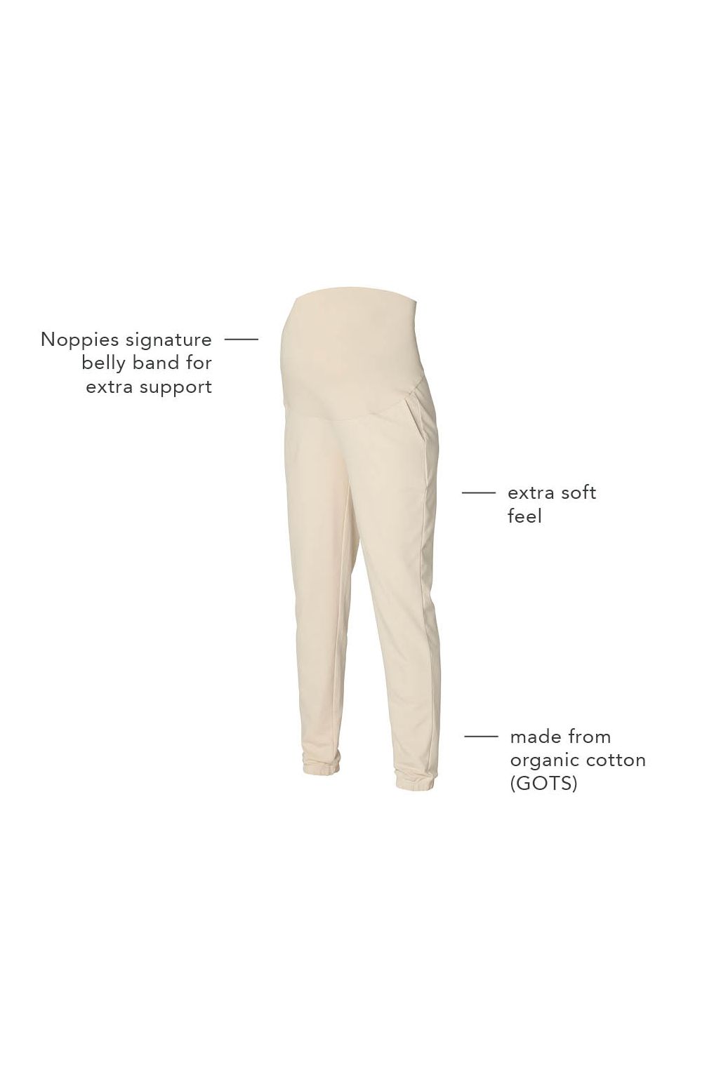 Noppies Casual broek Ilze - Light Sand