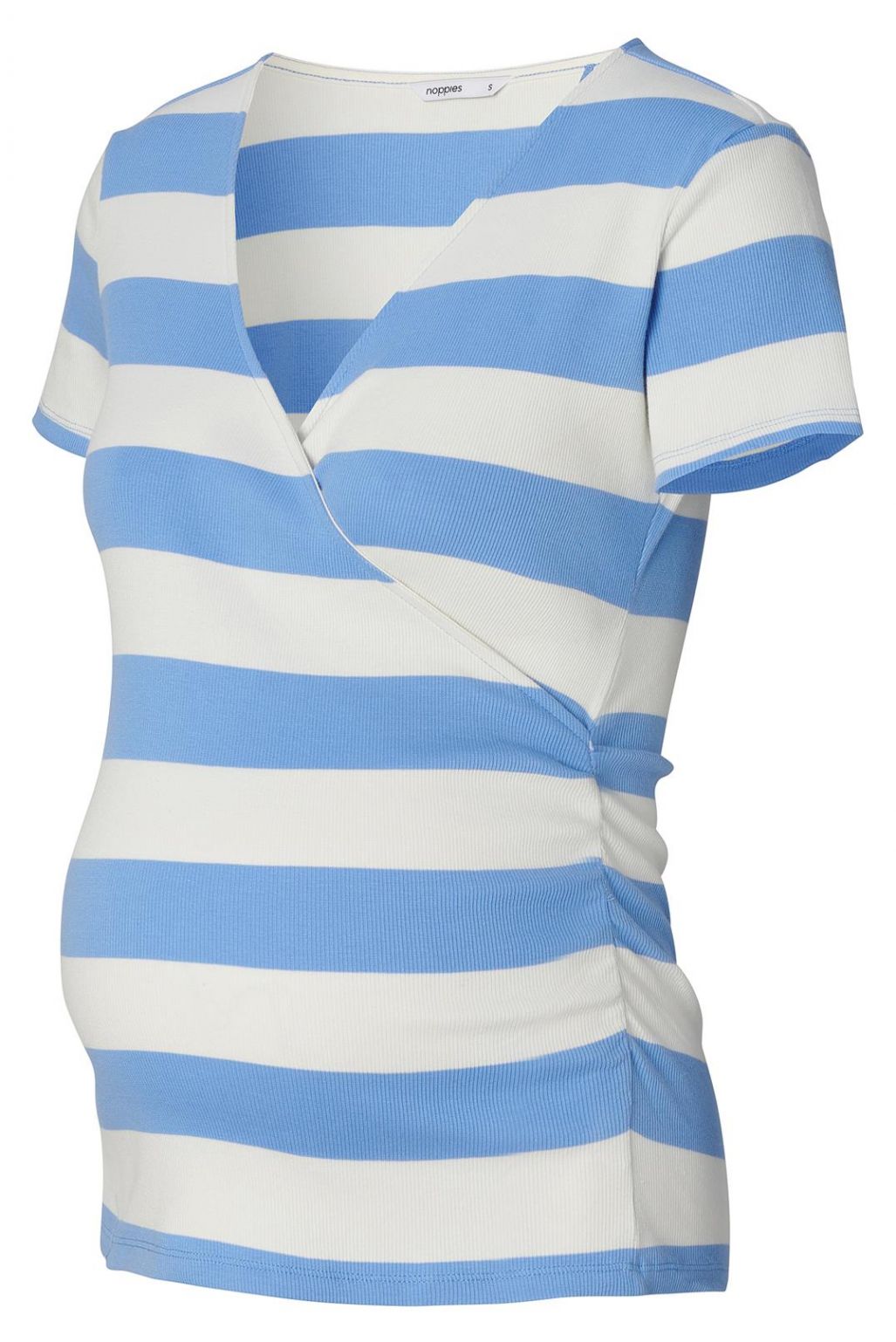 Noppies Voedings t-shirt Sanson - Cornflower