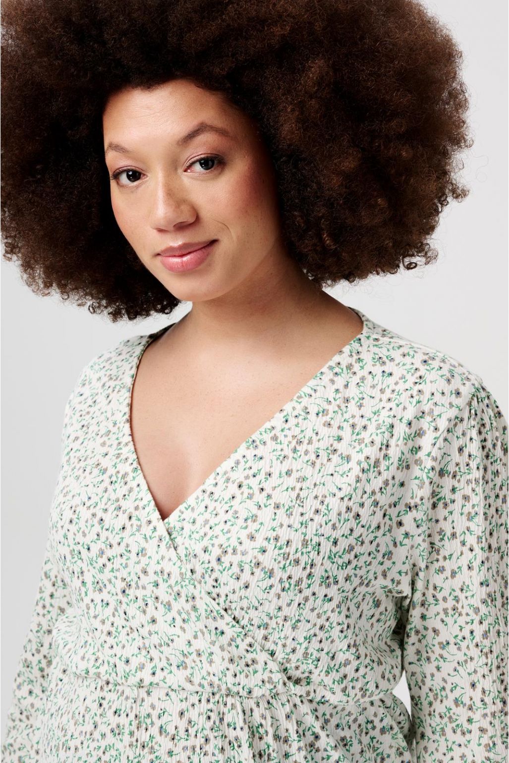 Noppies Blouse Janice - Cream minimal flower