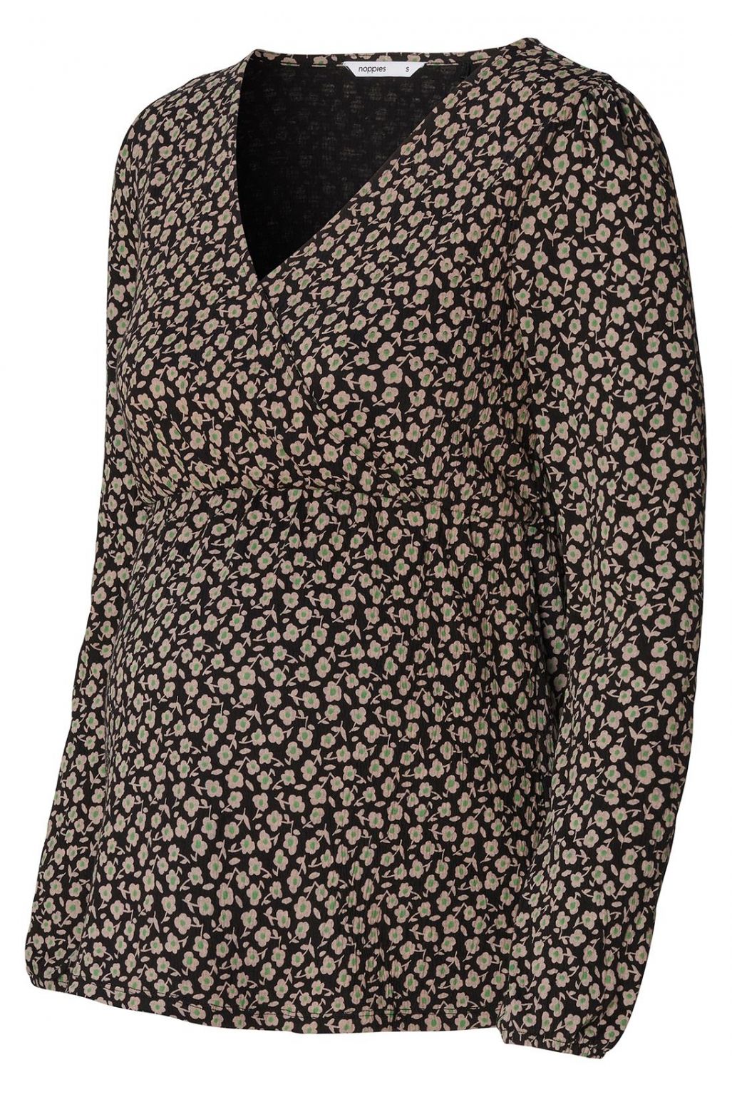 Noppies Blouse Janice - Black flower