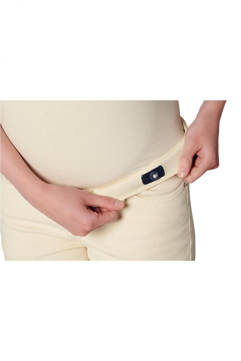 Noppies Umstandsshorts Kaaho - Bone White