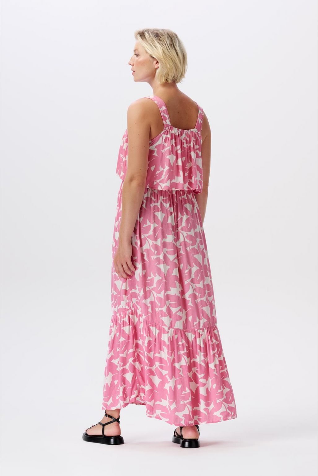 Noppies Robe longue d'allaitement Han - Rosebloom Big Flower