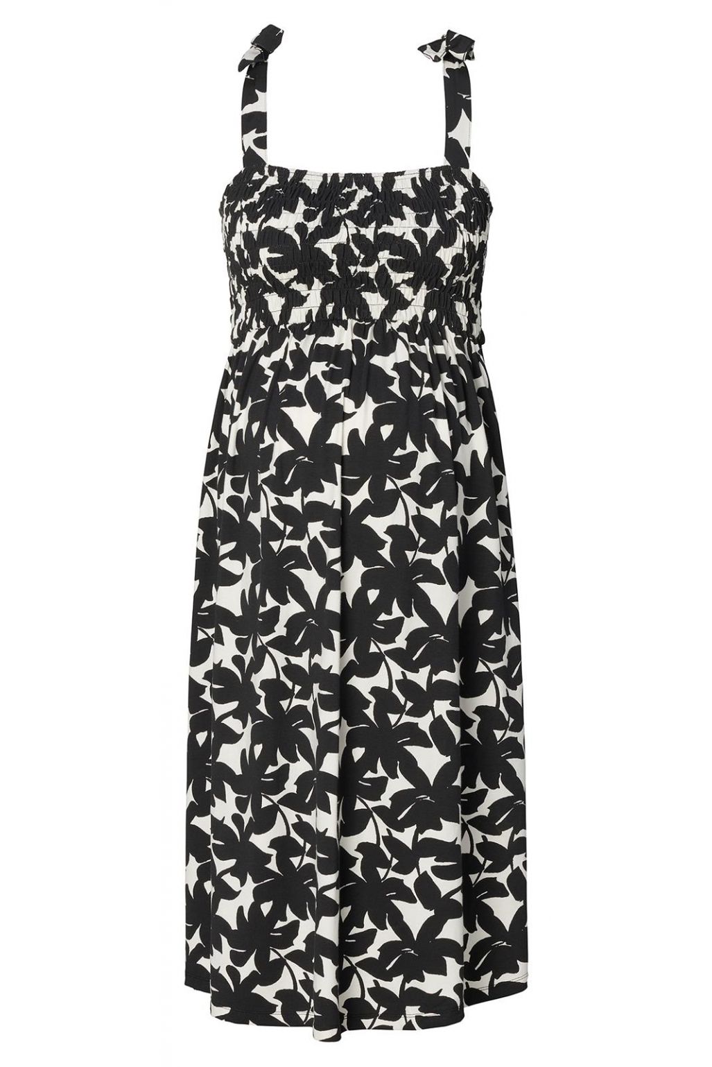 Noppies Robe Nia - Black Big Flower