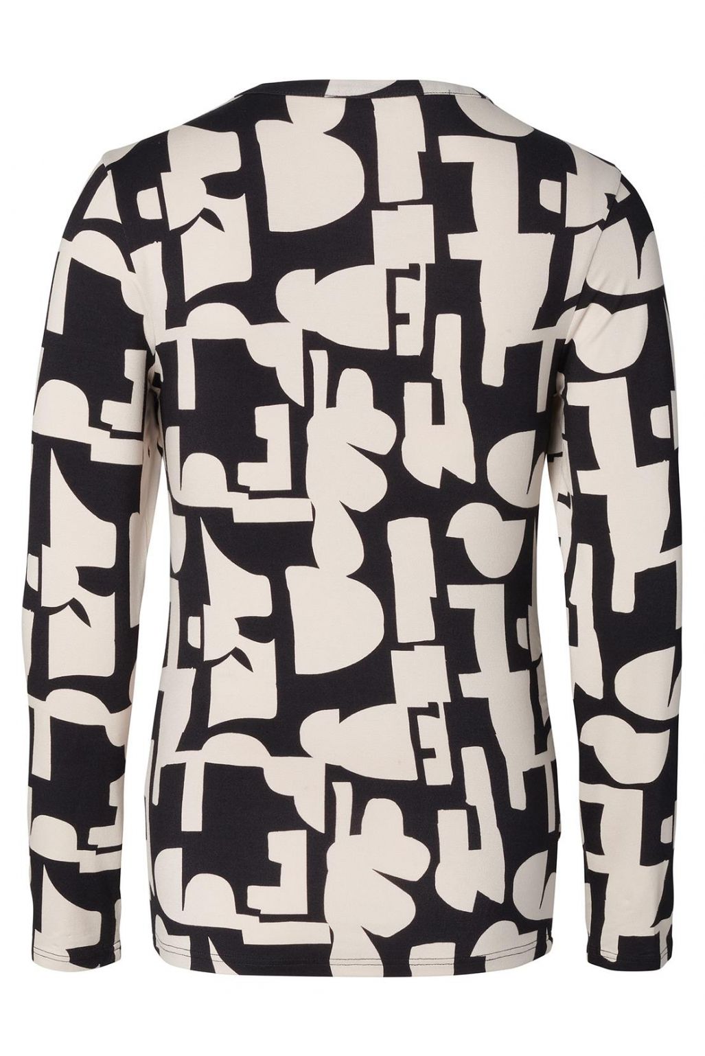 Noppies Maternity Longsleeve Eura - Monochrome All Over Print