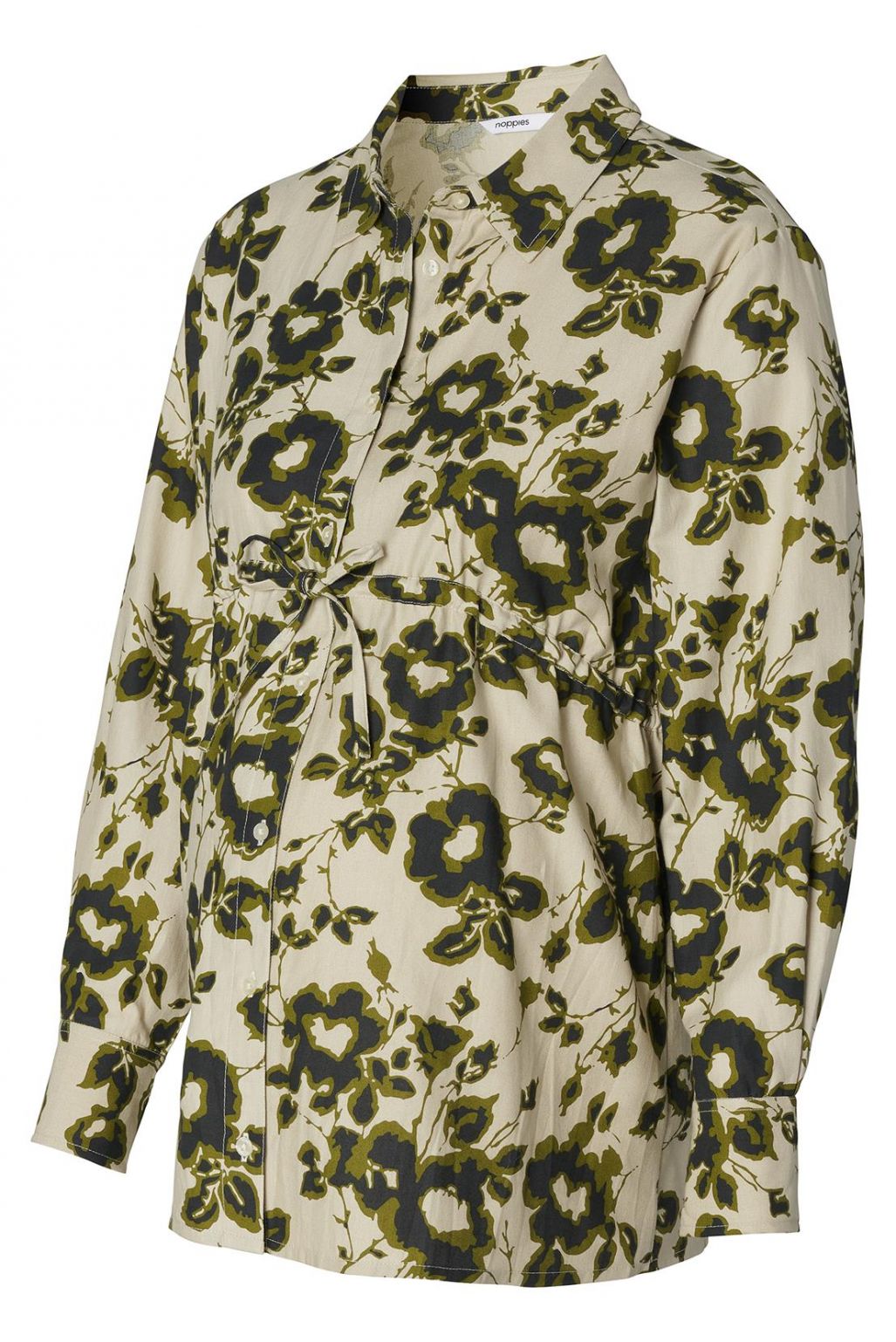 Noppies Maternity Blouse Perho - Big flower Abbey Stone